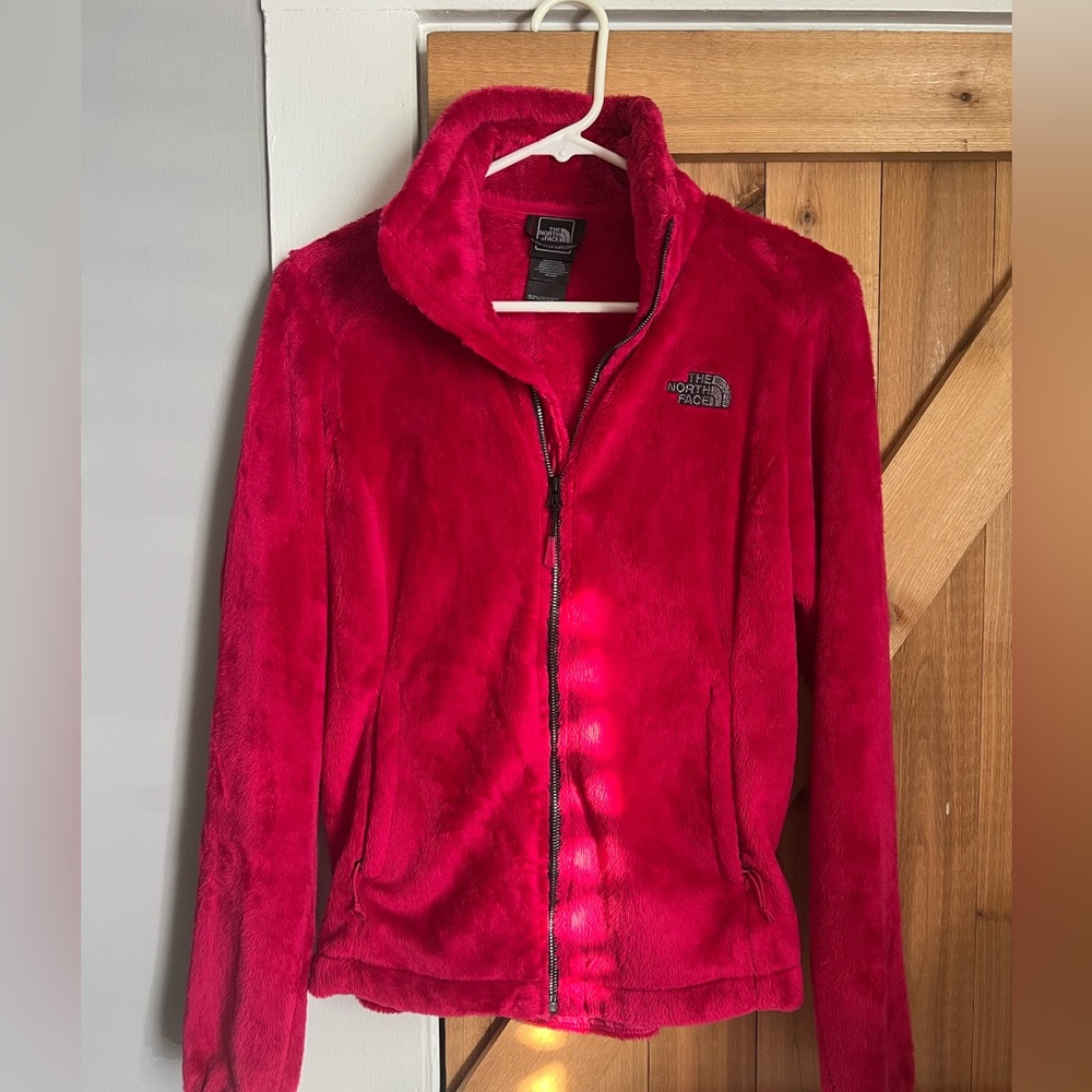 North face pink jacket